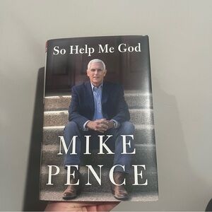 Mike Pence “So Help Me God” Hardcover Book